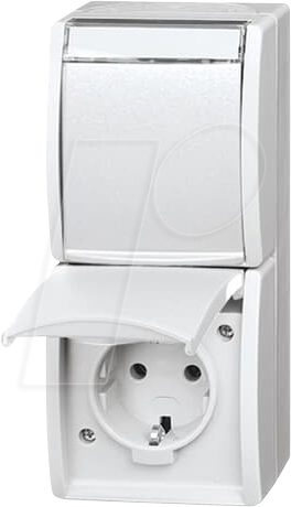 BJ 20-02 EWN-54 - Schutzkontakt-Steckdose 2-fach