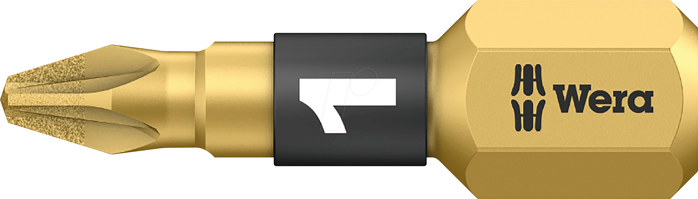 WERA 05056700001 - Bit Kreuzschlitz (PZ), 1 x 25 mm, Torsion, Diamant
