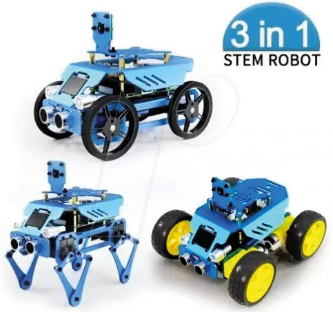 CAR ADR021 - 3-in-1-Autokit für Raspberry Pi Pi 4/3 Modell B+/B