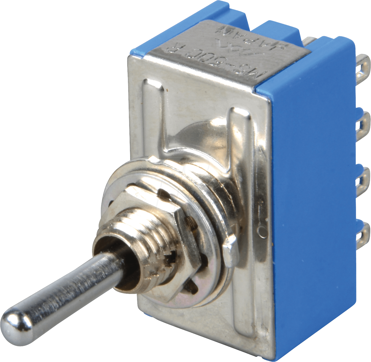 MS 500R - Kippschalter 6A-125VAC, 4x Ein-Aus-Ein