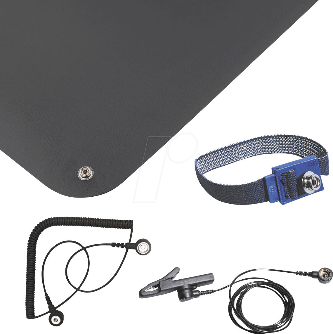 BERN 9 366 - ESD-Arbeitsplatz für SMD/THT-Bestückung, 5-teilig