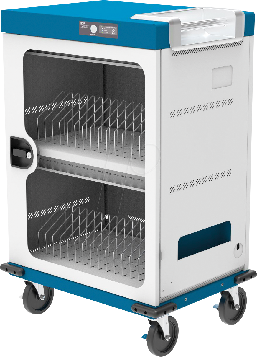 GC PCT20-C32-18 - Ladewagen für 32 Geräte, USB-C, 18 W pro Port