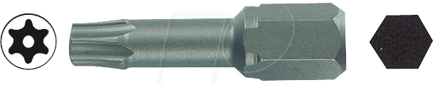 WIHA 7015-ZTR20 - Bit TORX (TX), T20 x 25 mm