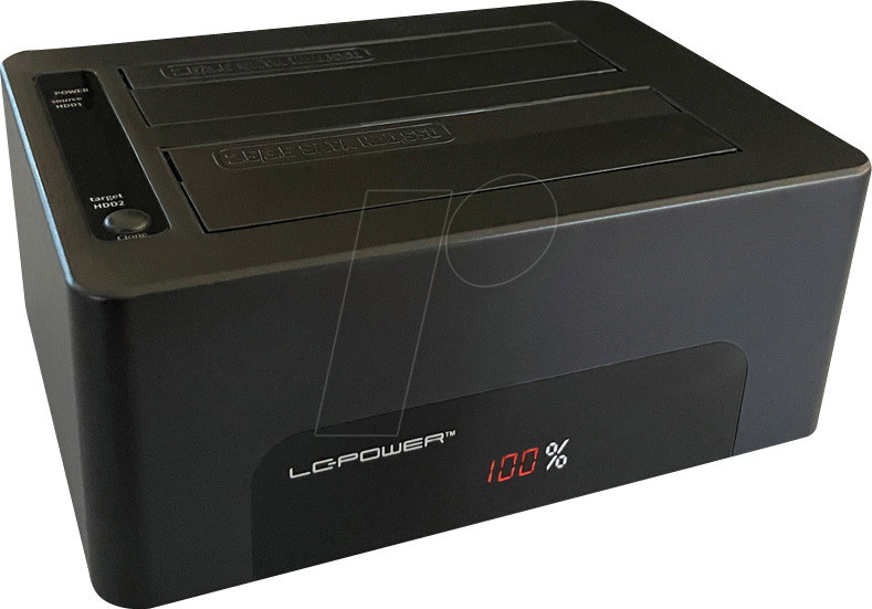 LC-DOCK-U3-V - Dockingstation 2x 2,5''/3,5'' SATA, USB 3.0, UASP