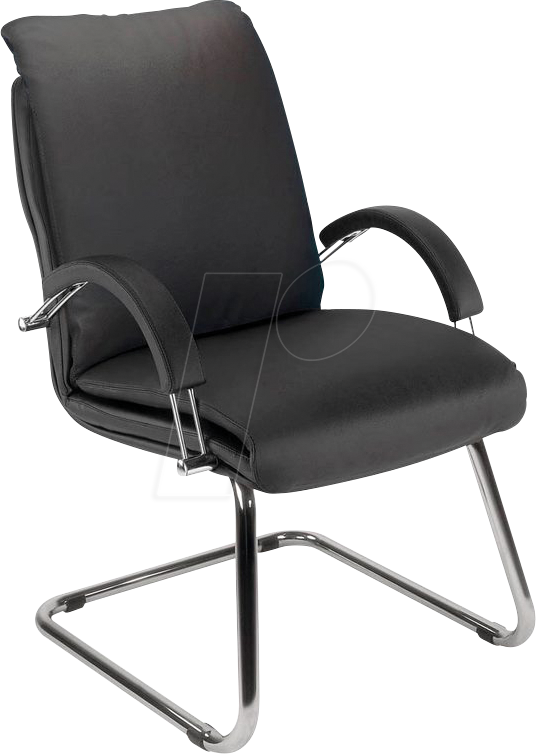 NOWY NADIR SW - NOWY STYL Besucherstuhl Nadir Steel schwarz