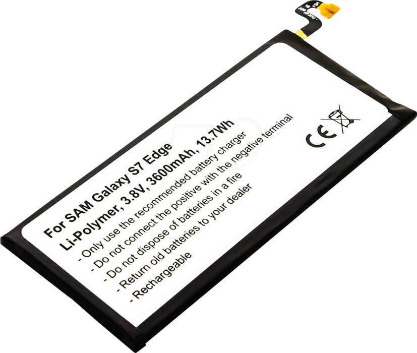 AKKU 30716 - Smartphone-Akku für Samsung-Geräte, Li-Po, 3600 mAh