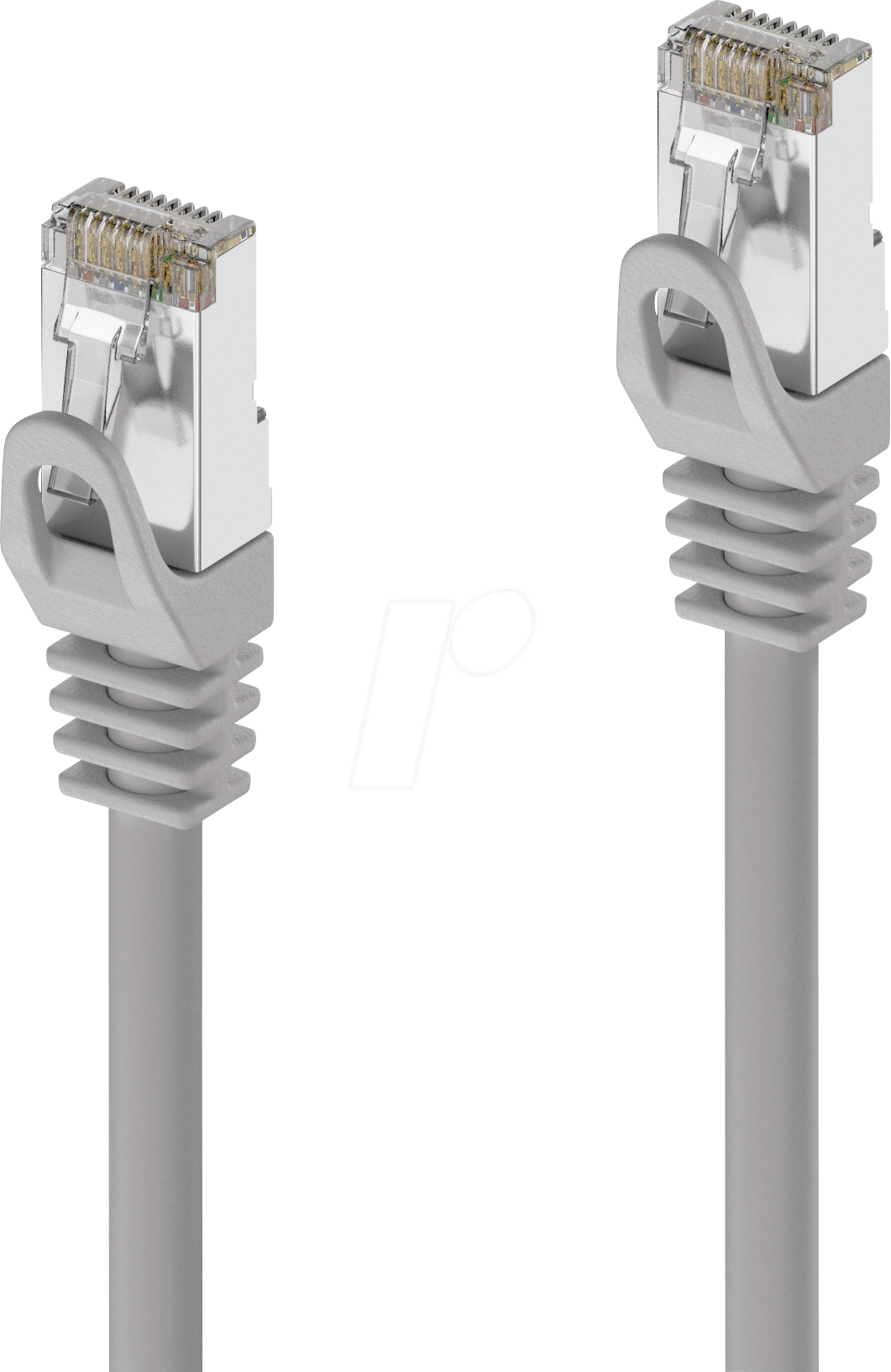 PURE IQP1001500 - Patchkabel Cat.6a, S/FTP, grau, 50 m