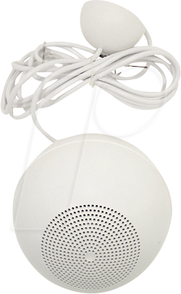 VIS 50331 - Kugellautsprecher, 100 V, IP44, 13 cm, weiß