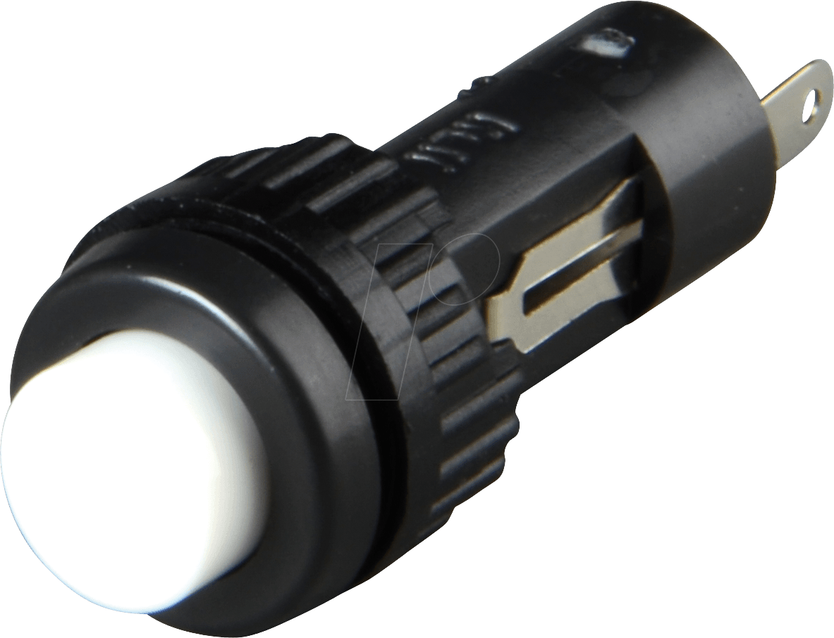 RAFI 107.205 - Drucktaster 0,1A-24VAC 1x (Ein) Ø11/9,1mm ws
