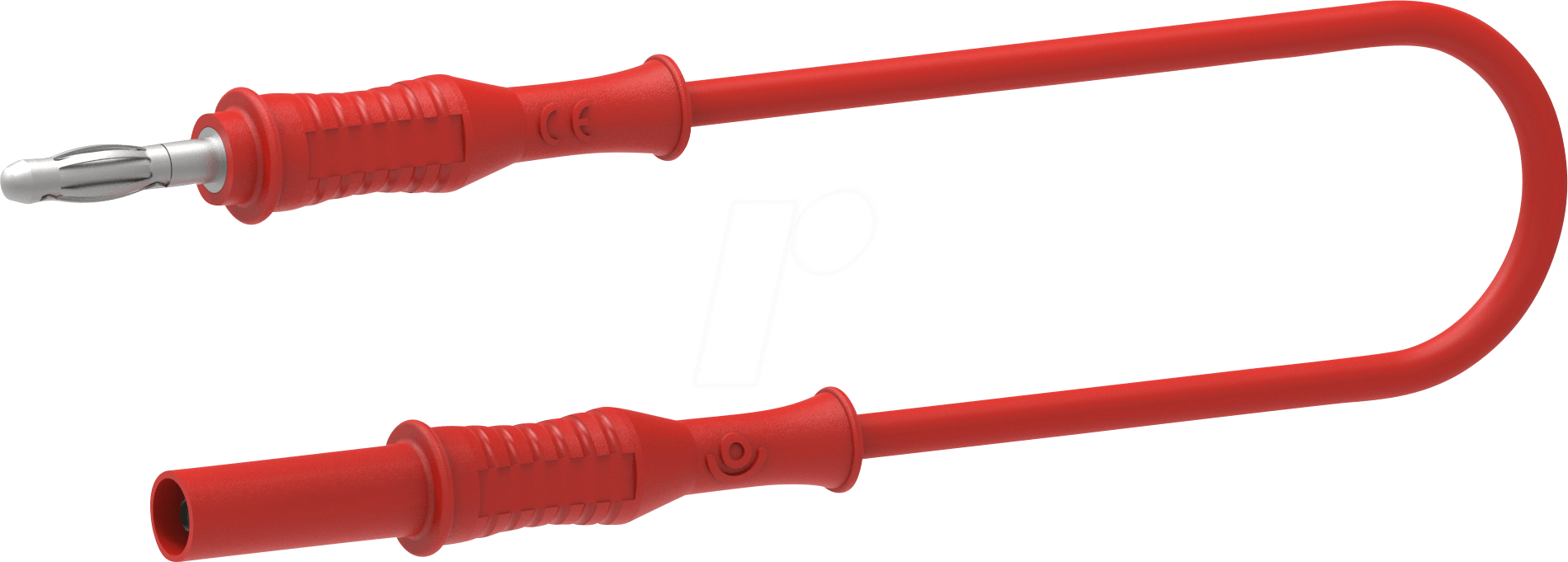 ML 2031-100 RT - Messleitung, rot, 12 A, 1m