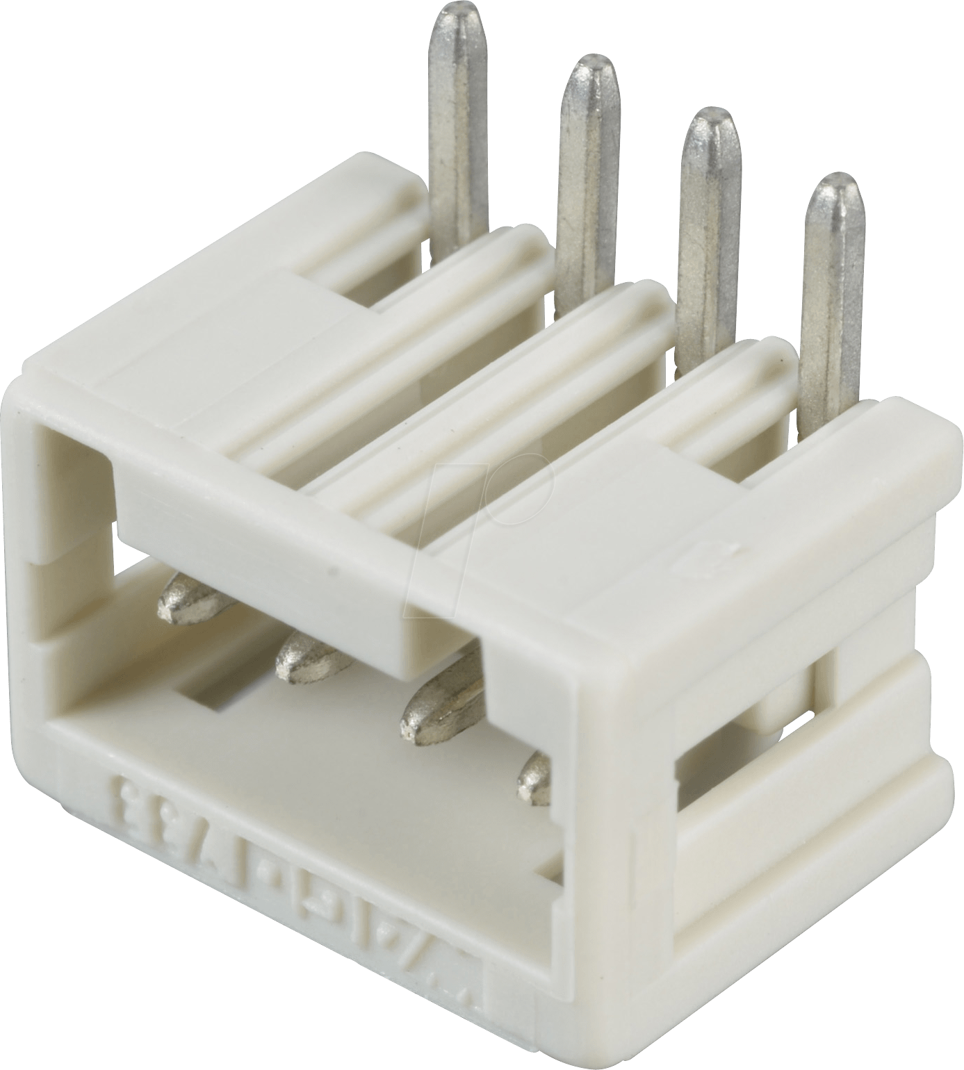 WAGO 733-364 - Print-Stiftleiste, Micro, RM 2,5, gewinkelt, 4-pol.