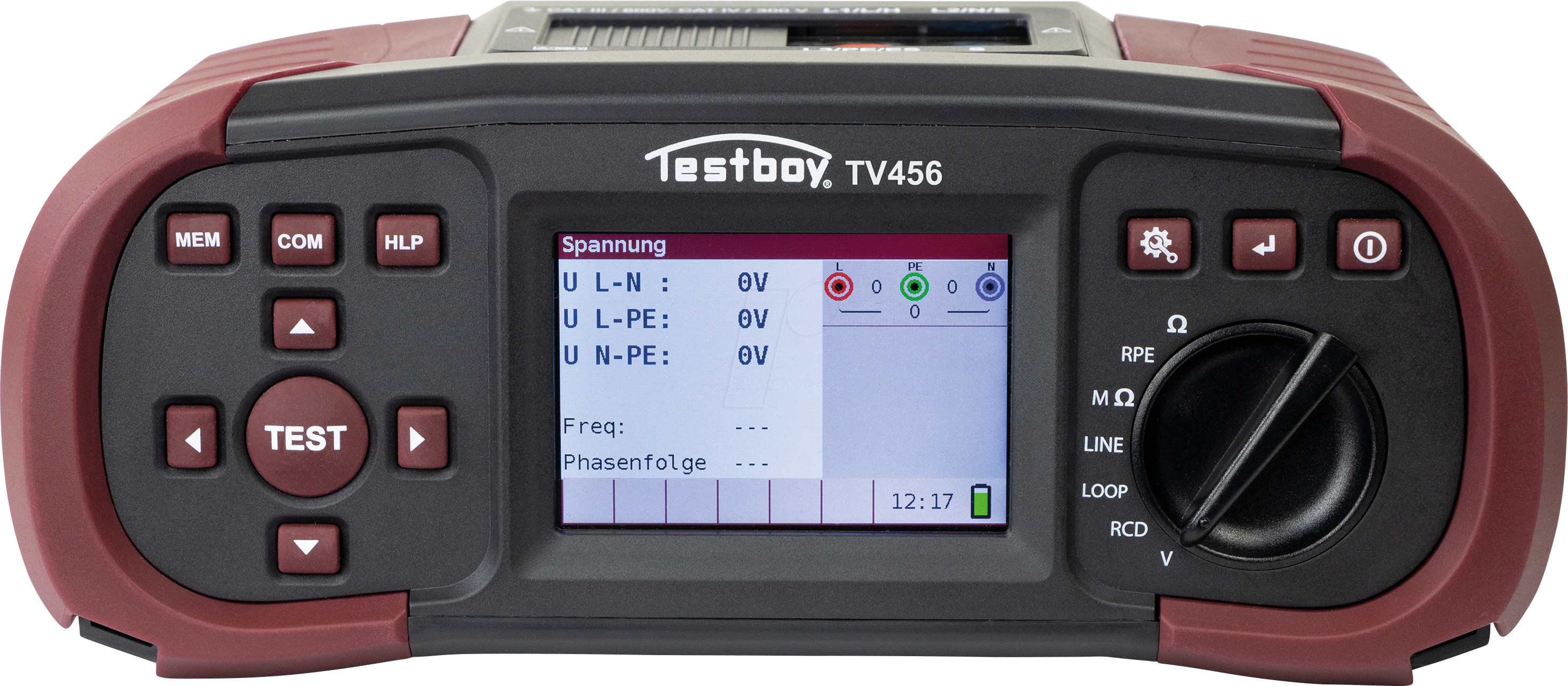 TESTBOY TV 456 - Installationstester TV 456