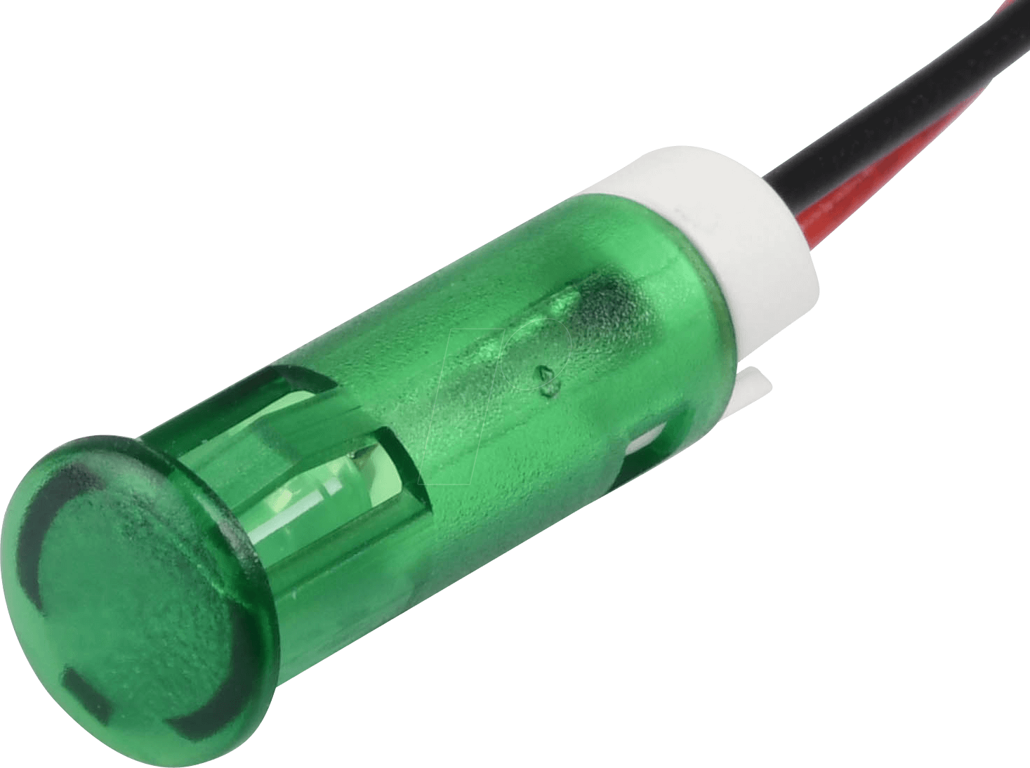 Thumbnail - APM QS63 G24 - LED-Signalleuchte, grün, 24 V, Ø 6 mm, rund, bedrahtet