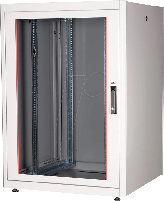 ROLINE 26210033 - 19'' Netzwerkschrank, 22 HE, grau