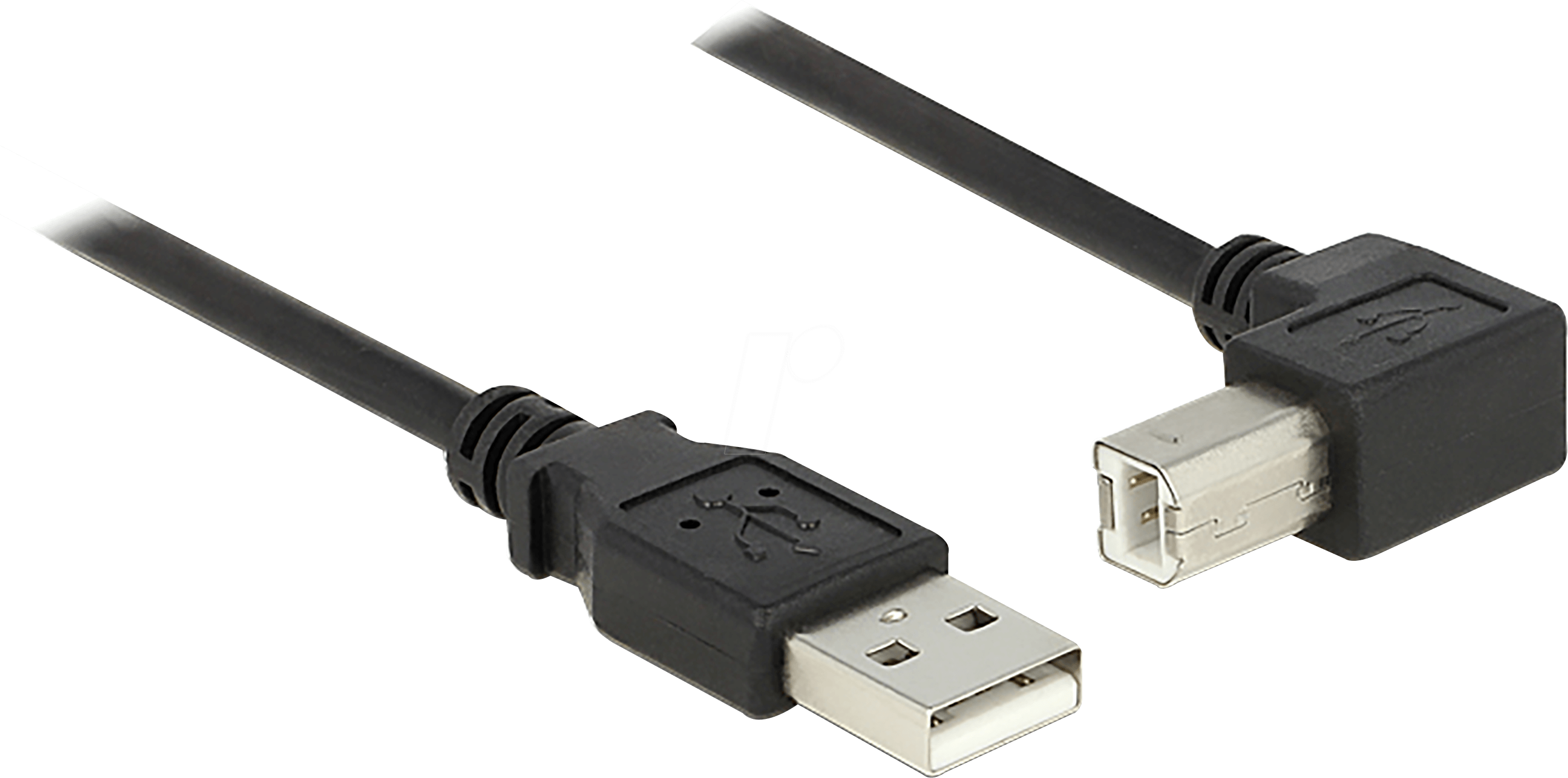 DELOCK 84809 - USB 2.0 Kabel, A Stecker auf B Stecker, 0,5 m