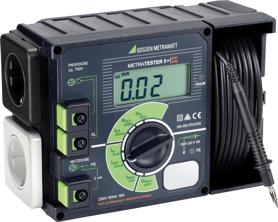 Thumbnail - METRATESTER 5+ - Gerätetester METRATESTER 5+, DIN VDE 0701-0702