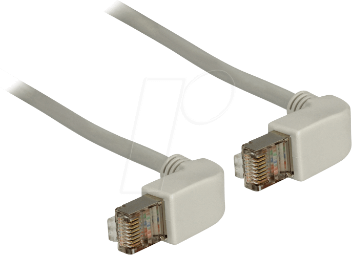 DELOCK 83512 - 2 m Cat.5e SFTP, RJ45, gewinkelt / gewinkelt