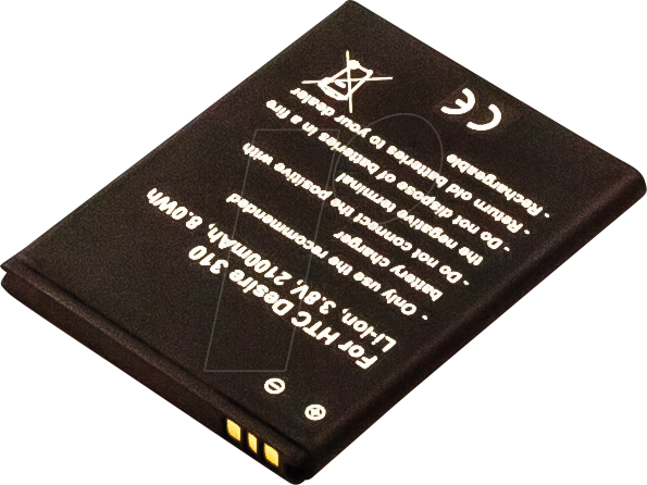 AKKU 30599 - Smartphone-Akku für HTC-Geräte, Li-Ion, 2100 mAh