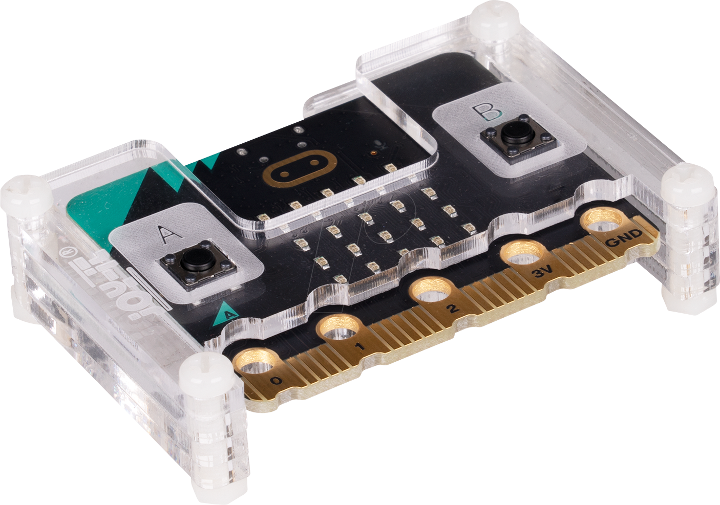 Thumbnail - BBCZ CASE V2 TR - Gehäuse für Micro:Bit V2, transparent