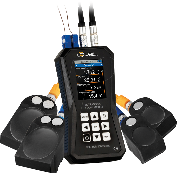 PCE TDS 200+ ML - Ultraschall-Durchflussmessgerät PCE-TDS 200+ ML