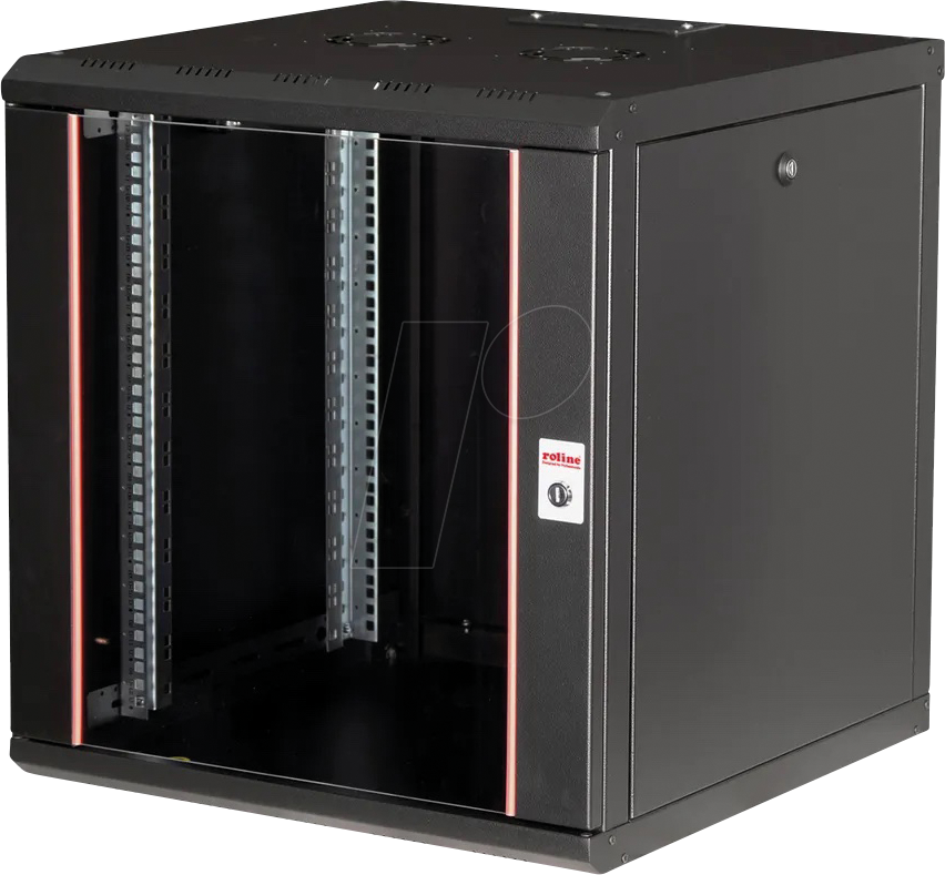 Thumbnail - ROLINE 26210005 - 19'' Wandgehäuse, 12 HE, Tiefe 600mm, schwarz
