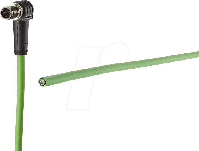 M12 ASLG401 - Anschlussleitung M12, 4-pol, 1 m