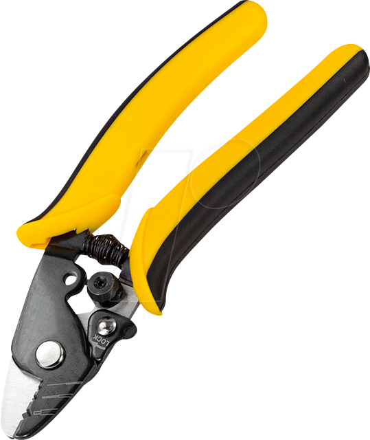 LOGILINK WZ0064 - Abisolierwerkzeug für Glasfaserkabel, 0,13-4 mm