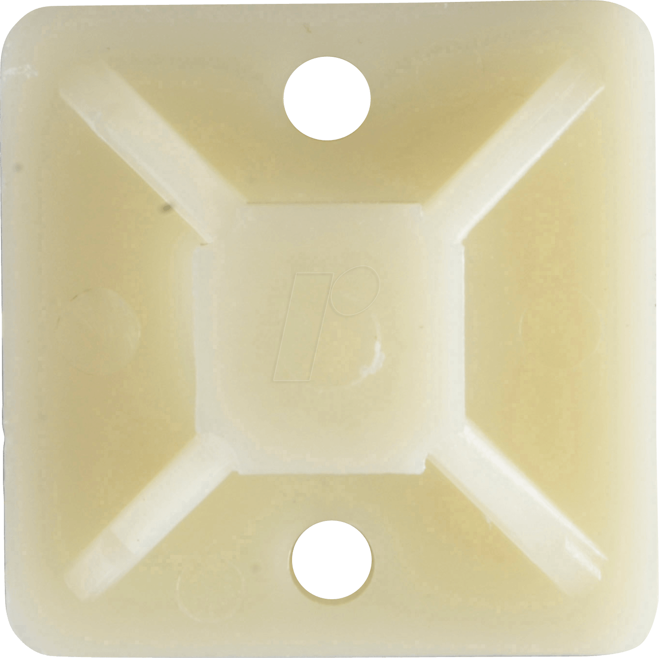 KAB-SOCKEL 4,8H - Montagesockel für 4,8 mm Kabelbinder, natur, 100er-Pack