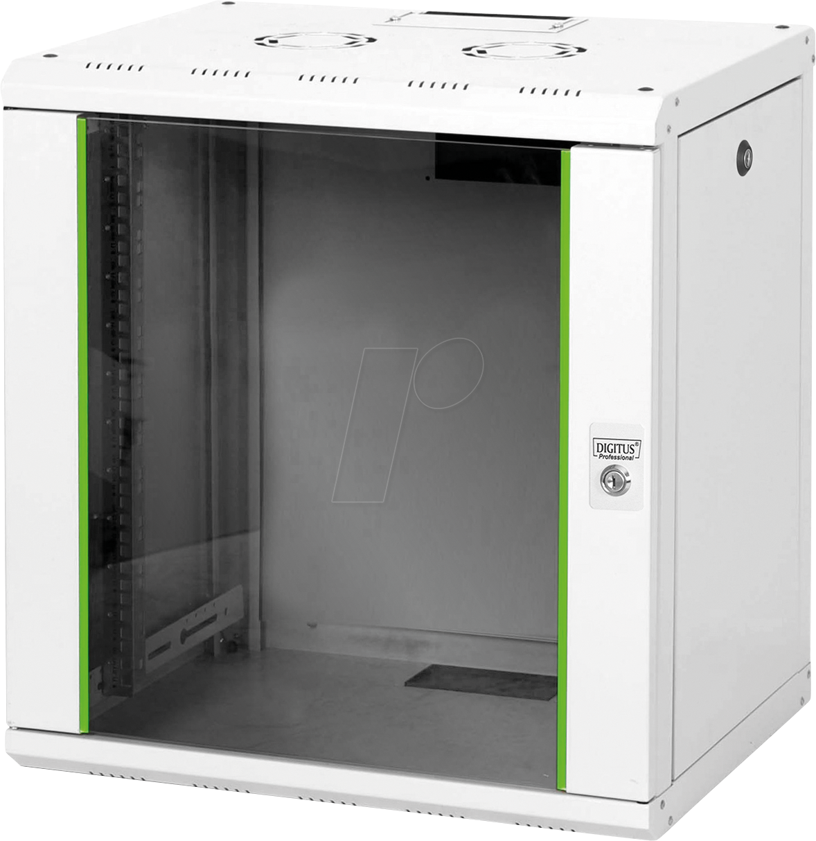 DIGITUS DN19 12U - 19'' Wandgehäuse, 12HE, 450mm Tiefe, grau