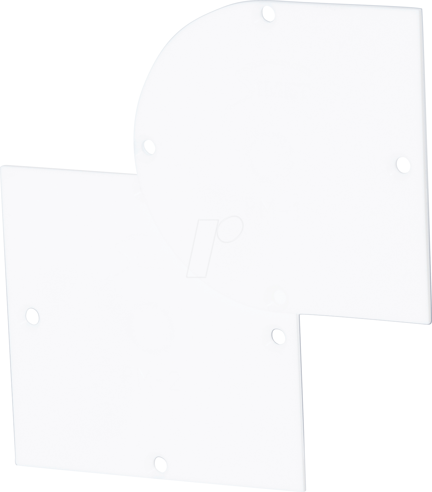 EL PD QU HW - Putzdeckel, für HW-Gerätedosen, quadratisch