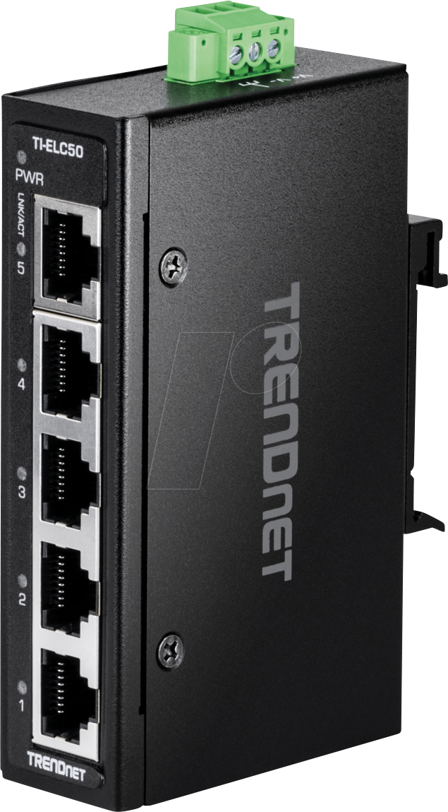 TRN TI-ELC50 - Switch, 5-Port, Fast Ethernet