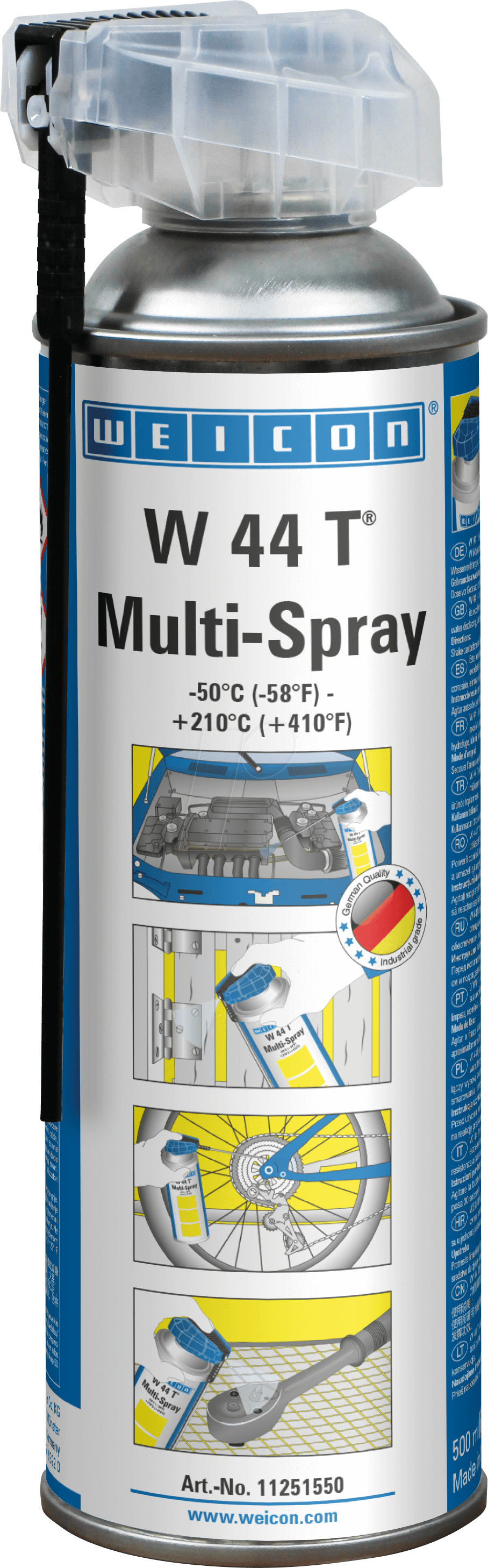 WEICON 11251550 - Universalöl, W 44 T, 500 ml