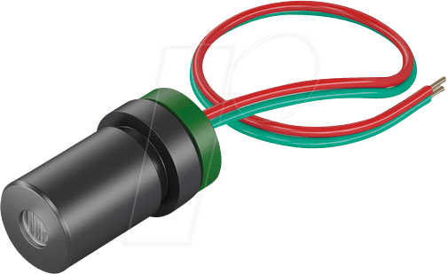 PICO 70124361 - Punkt Lasermodul, rot, 650 nm, 3 VDC, 7x14 mm, Klasse 3R