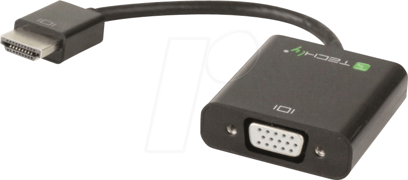 IDA HDMI-VGA2AU - HDMI zu VGA Konverter, Audio,Micro-USB