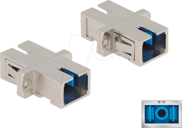 DELOCK 86872 - LWL Kupplung SC/SC Simplex