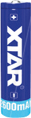 XTAR 18650-2600 - Industriezelle, Li-Ion, 18650, 3,6 V, 2600 mAh, Button Top