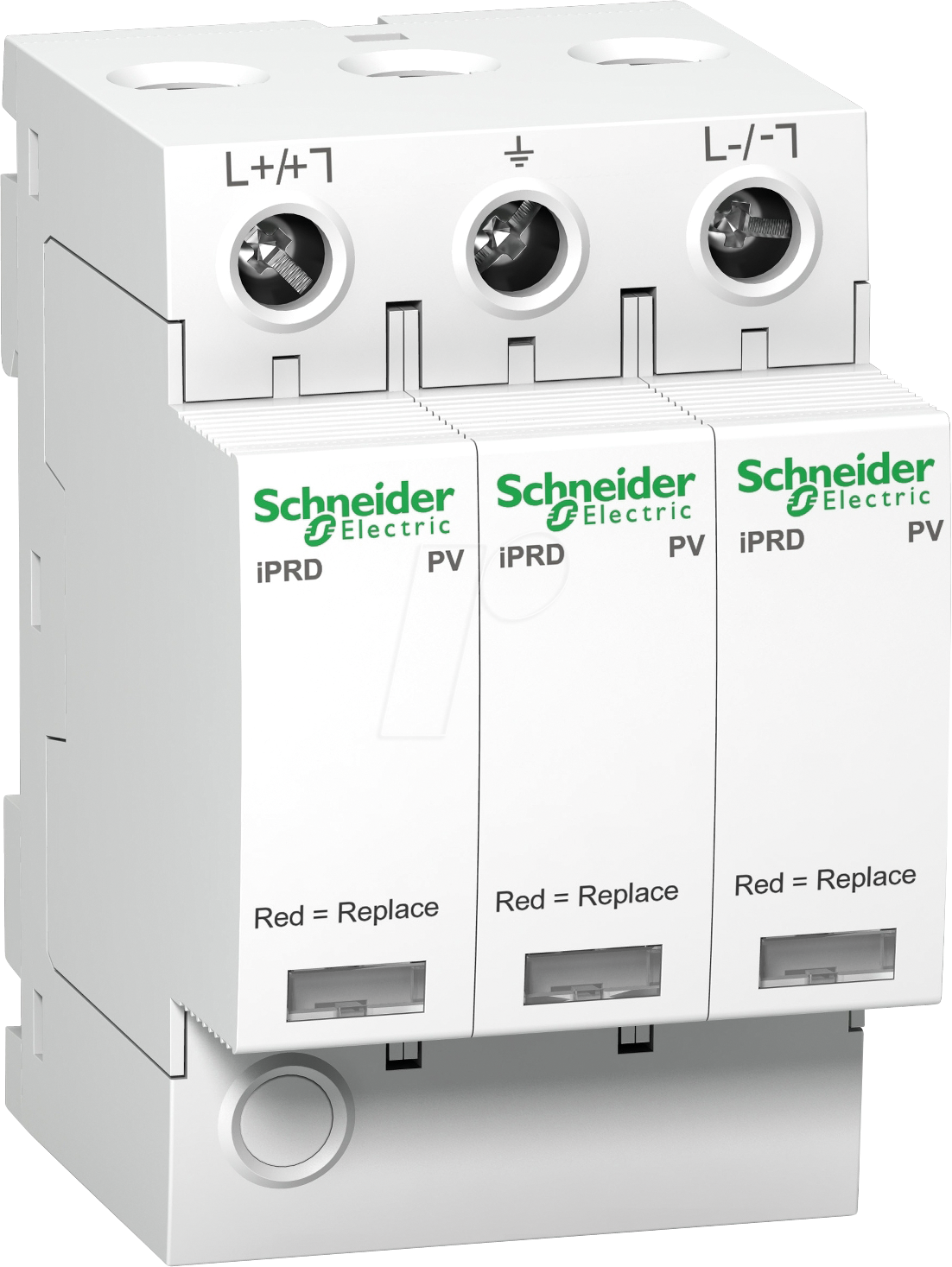 A9L40281 - Überspannungsableiter für PV, 1000 V, Typ 2, 2P, 40kA, Fernmelde