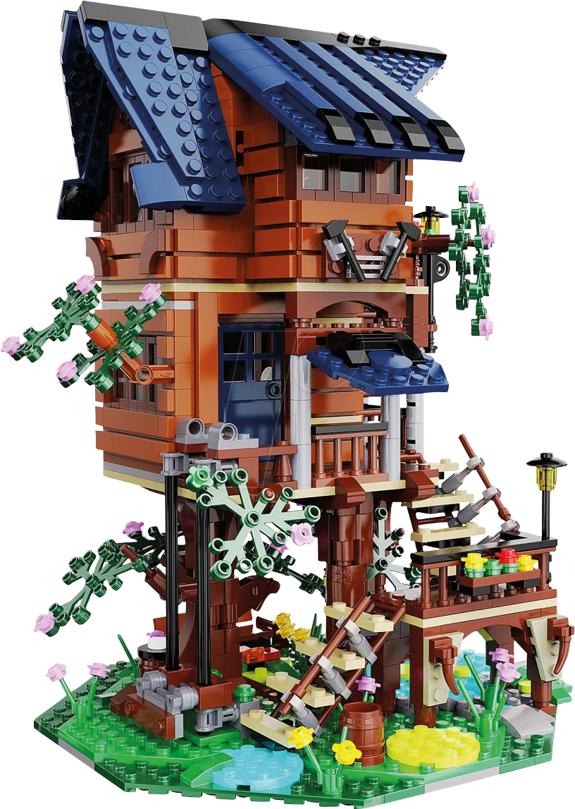 CADA 402866 - CaDA Baumhaus 4 Jahreszeiten Bricks