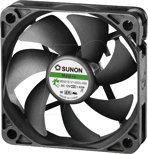 FAN MF60151V1 - Lüfter 60x60x15mm / 12V / 0,13A