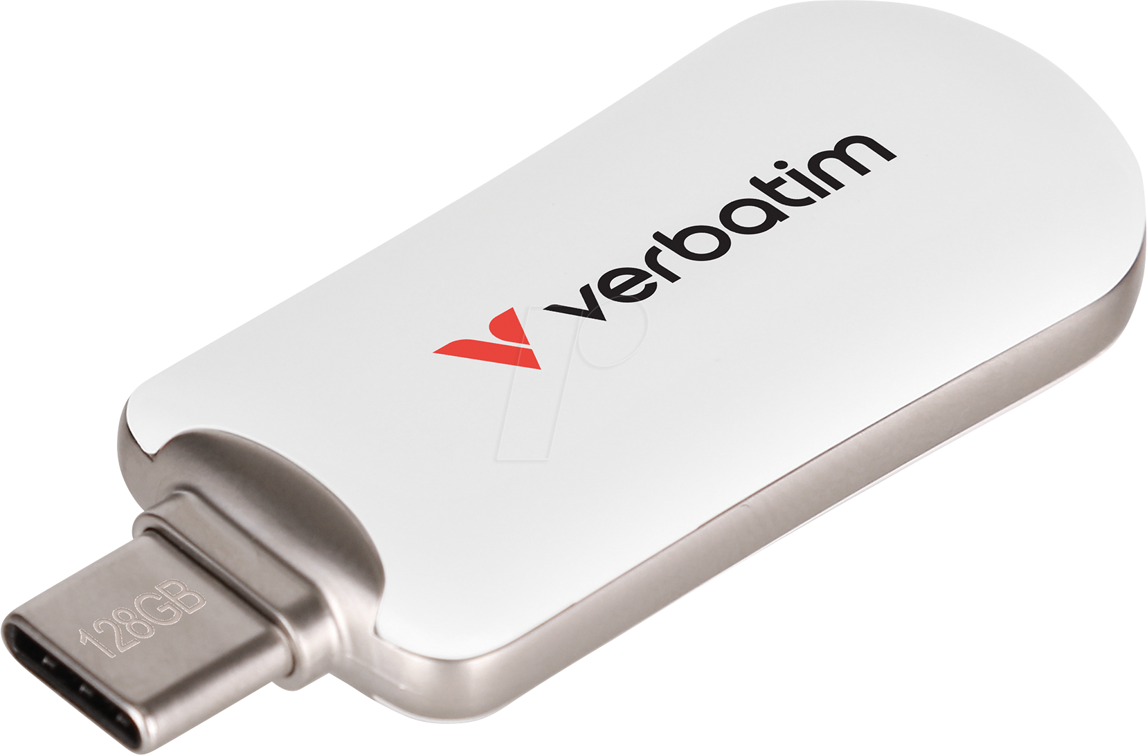 VERBATIM 30229 - USB-Stick, USB 3.2, 128 GB, Plectra, weiss