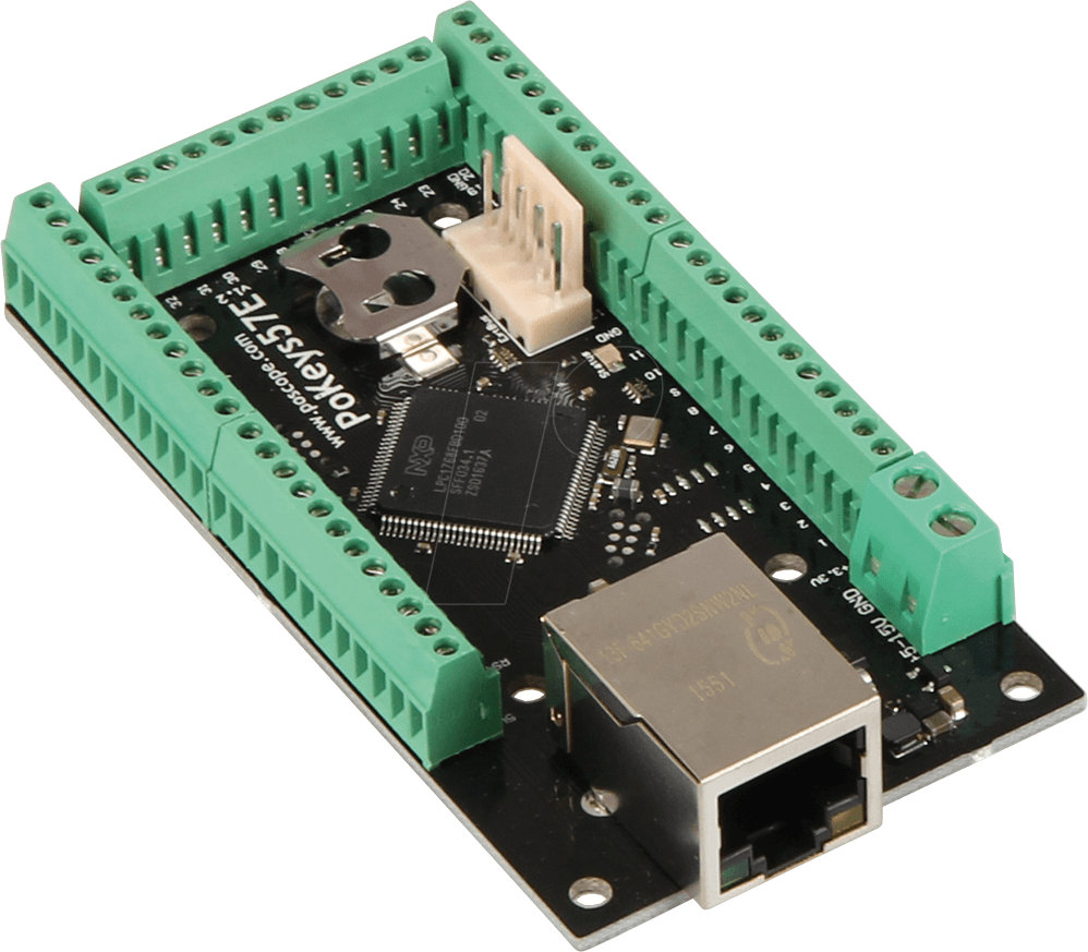 POKEYS57E - PoKeys 57E - Programmierbares GPIO-Modul mit Ethernet