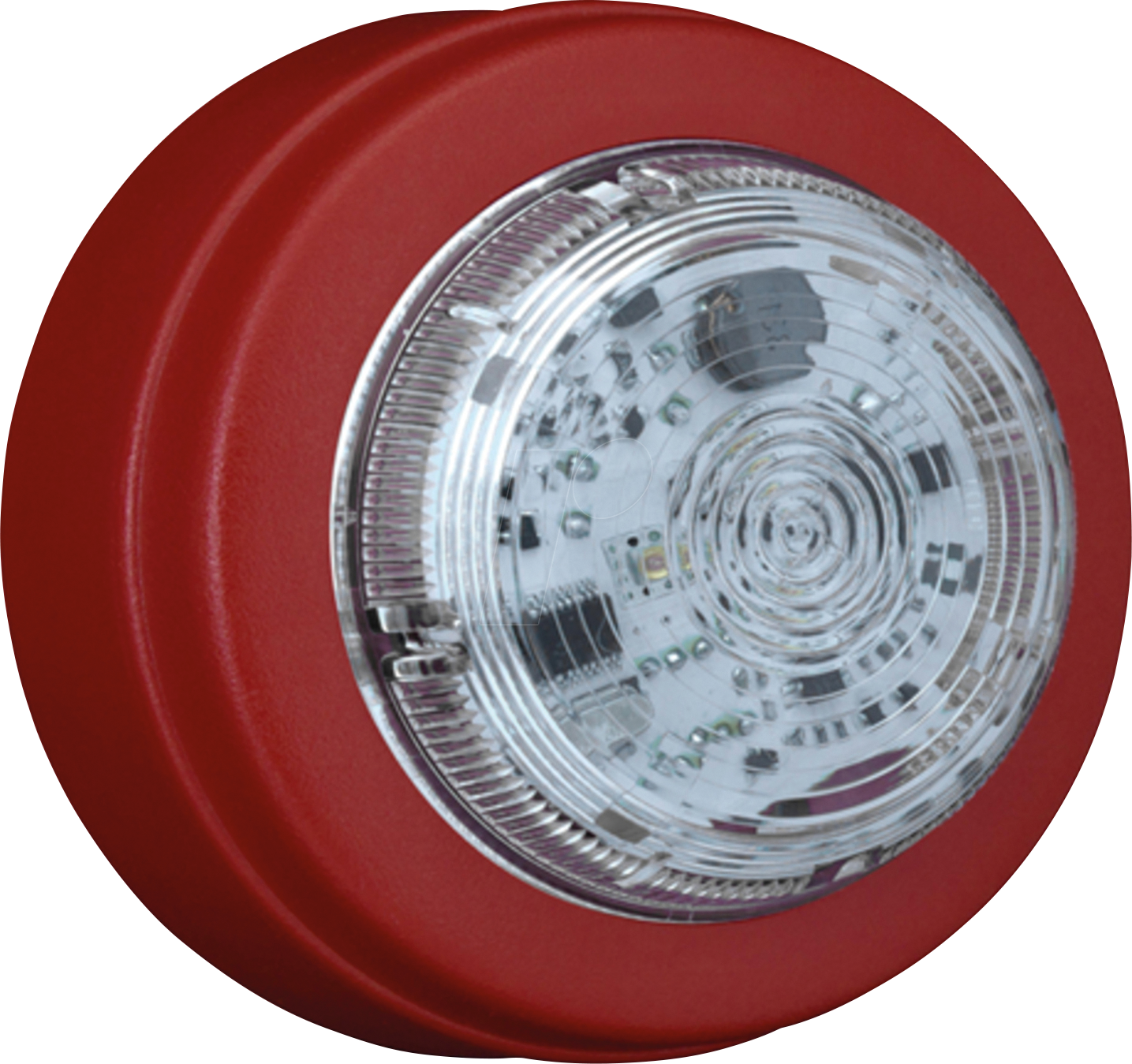 SOLXRFCLRS - Solista Maxi, rot, roter Blitz, klare Linse, SB