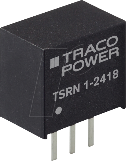 TSRN 1-2425 - DC/DC-Wandler TSRN-1, 1 W, 2,5 V, 1000 mA, SIL / TO-220