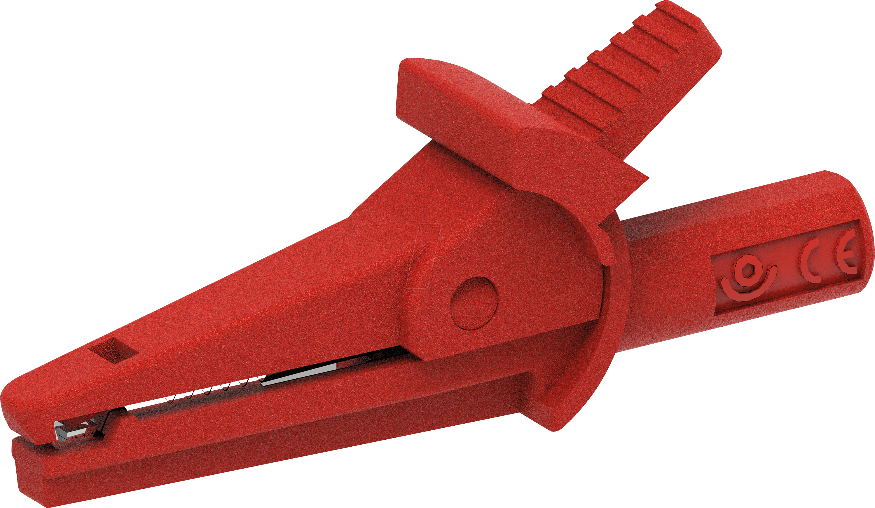 Thumbnail - PJP 5002-D4-R - Sicherheits-Krokodilklemme, 4 mm, rot