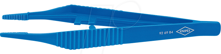KN 92 69 84 - Kunststoffpinzette, gerade, 130 mm