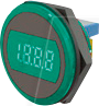 DMR20420SGC - LCD-Einbaumessgerät, Prozesskontrolle, grün, 4 - 20 mA