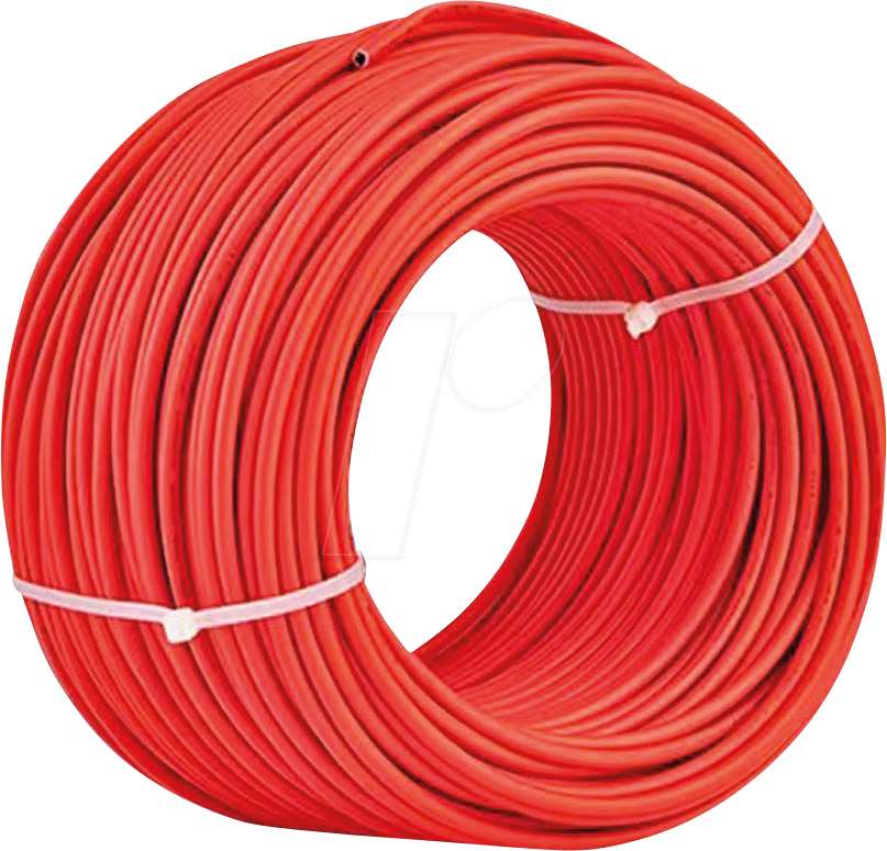 VT-11419 - Solarkabel, 6 mm, 100 m, rot