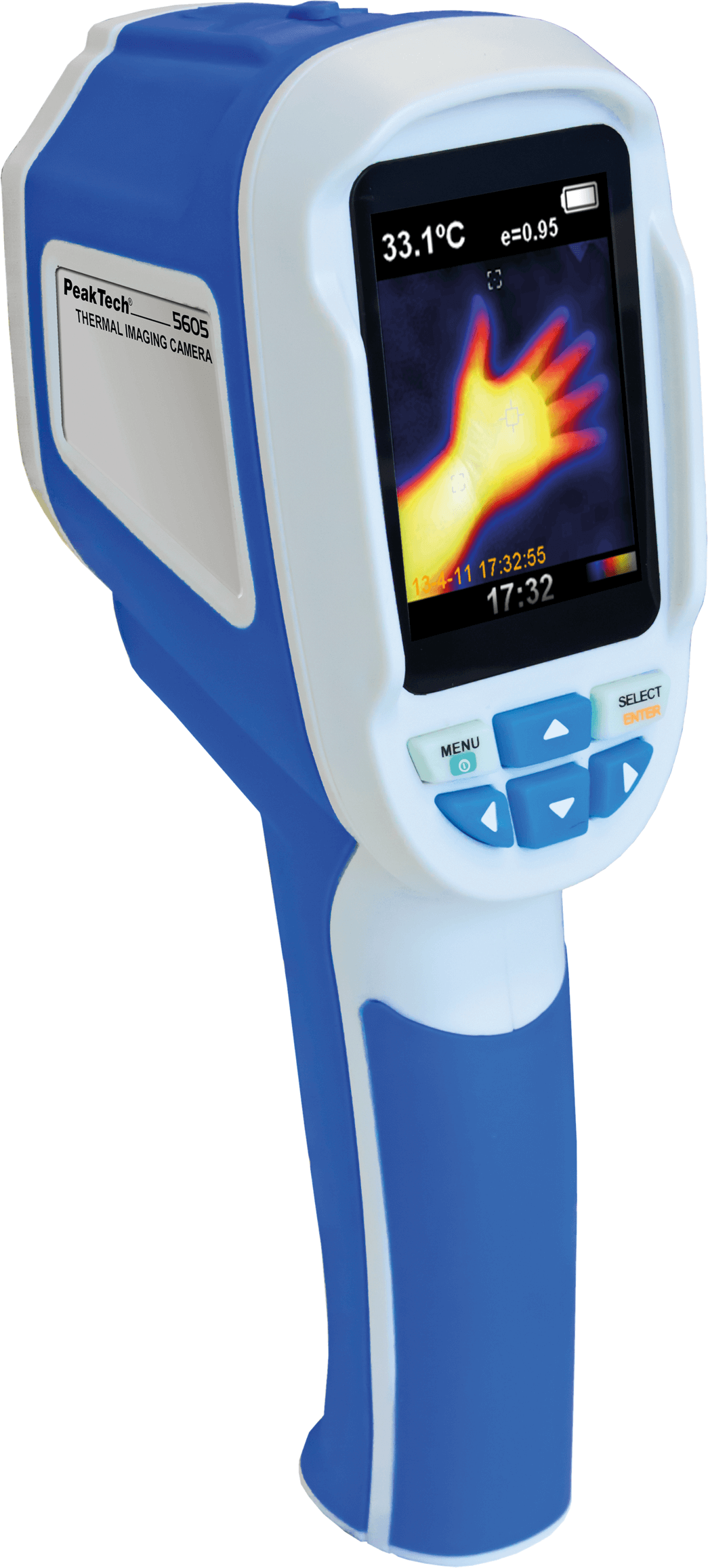 PEAKTECH 5605 - Wärmebildkamera, -20 °C ... +300 °C, ±2%