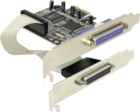 DELOCK 89125 - PCIe x1 Karte > 2x Parallel