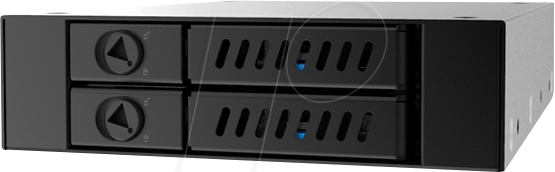 CFT CMR-225 - Wechselrahmen 3,5 für 2x 2,5 SATA